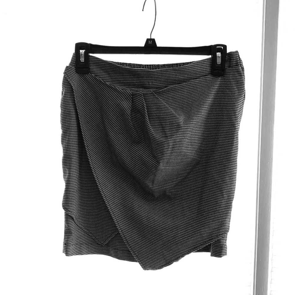 Black and white skirt
